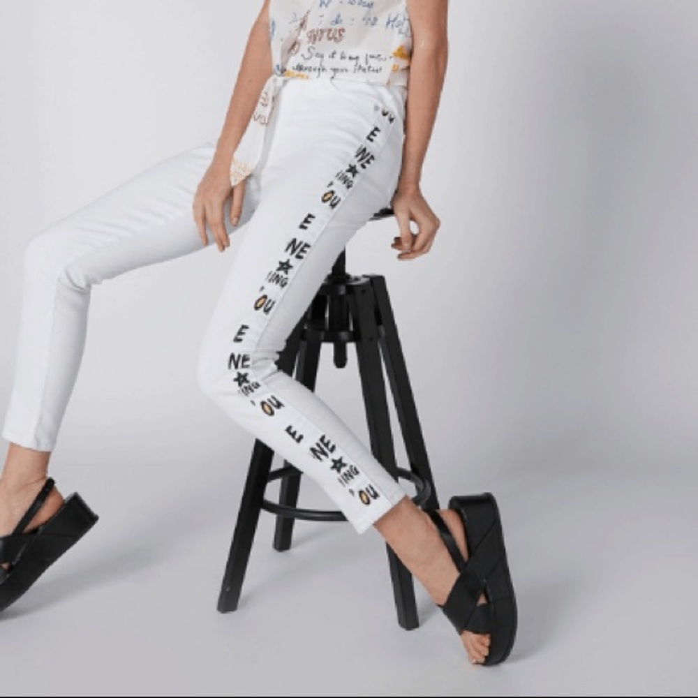 M GEMI black platform sandal